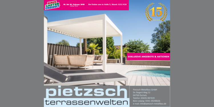 Haus Garten Freizeit 2018 Pietzsch Terrassenwelten